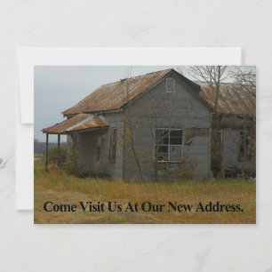 Private Funny Change Card: Kom Visit Meddelande