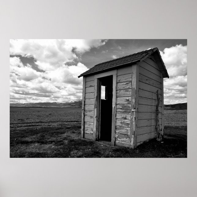 Private Idaho Outhouse Poster (Framsidan)