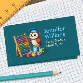 Private Math Tutor - Tidigt klass, elementärt Visitkort