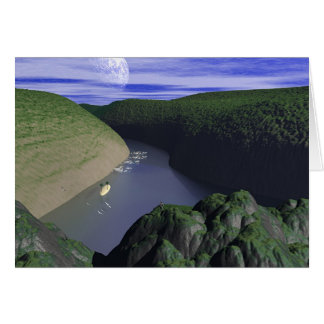 Private Paradise Hälsningskort