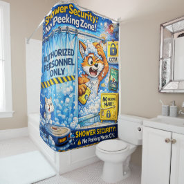 Private Shower Time | Funny Bathroom Humor Cartoon