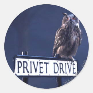 Privet Drive Runt Klistermärke