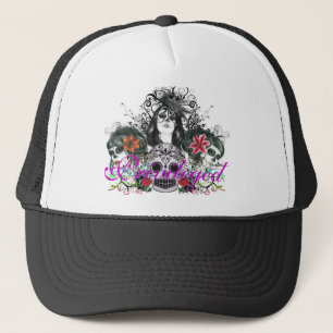 Privilegierad Diameter De Los Muertos truckerkeps