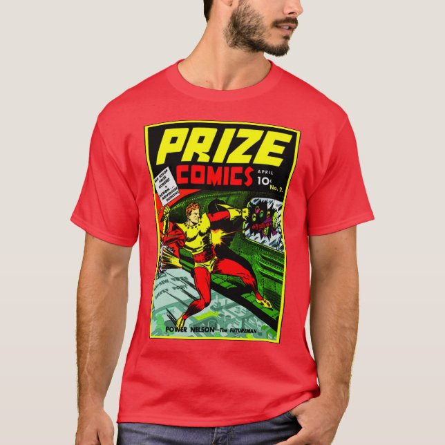 PRIZE-Tecknader T-Shirt för Classic 1940 (Framsida)