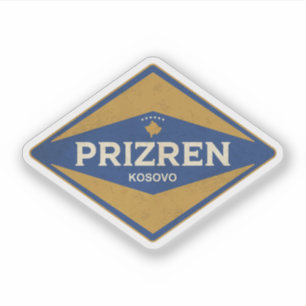 Prizren Kosovo Vintage Klistermärken