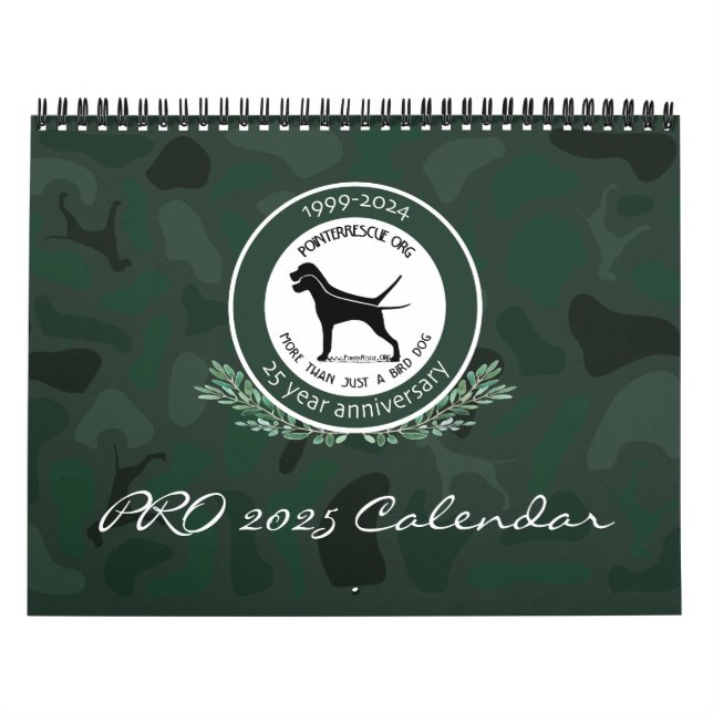 PRO 2025 25-årskalender Kalender (Omslag)