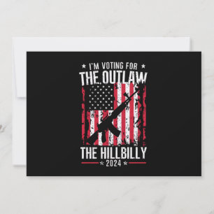 Pro 45 Jag röstar på The Outlaw And The Hillbilly Inbjudningar