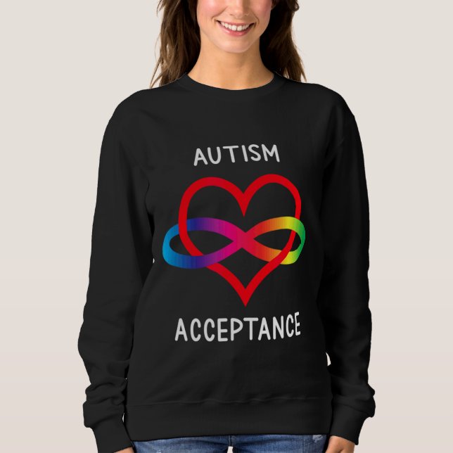Pro Acceptans Neurodiversity for Ofinity Autism T Shirt (Framsida)