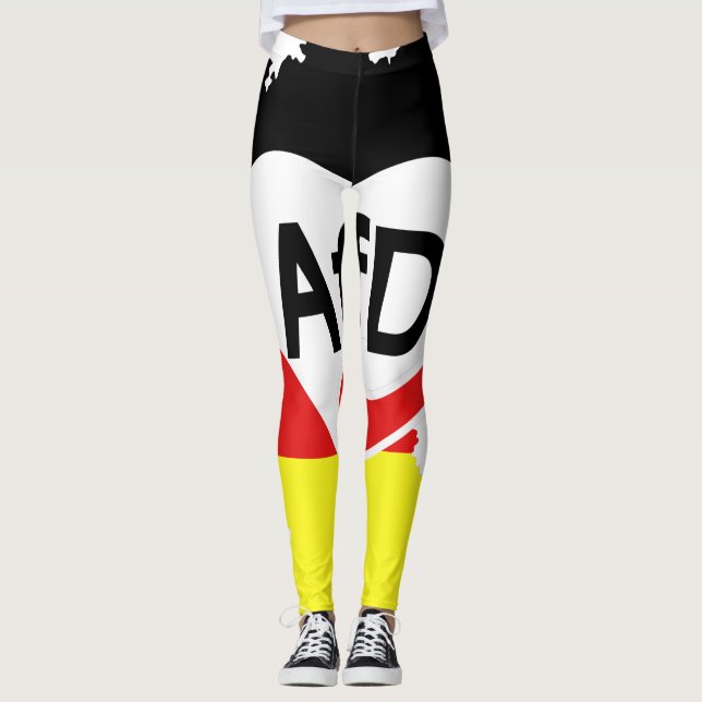 Pro AFD Deutschland | Spruch Alternative T-Shirt Leggings (Framsida)