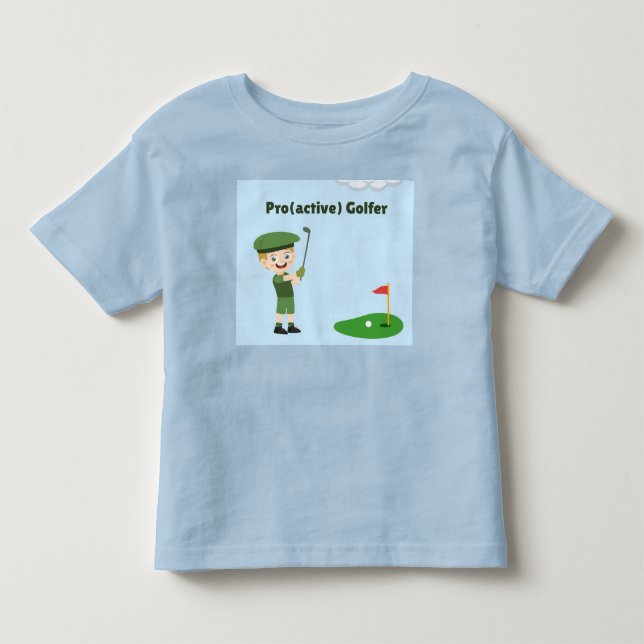 Pro(aktiv) golfare  t shirt (Framsida)