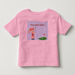 Pro(aktivt) Golfer, flicka T Shirt