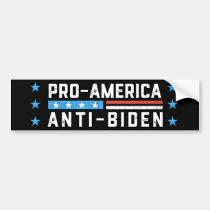 Pro-America Anti-Biden Bildekal