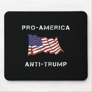 Pro-america Anti-trump American USA flagga Musmatta