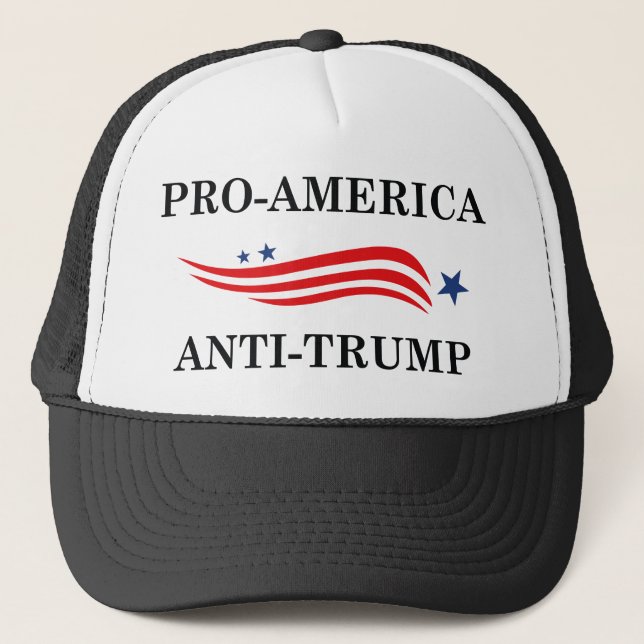 Pro-America Anti-Trump Truckerkeps (Framsida)