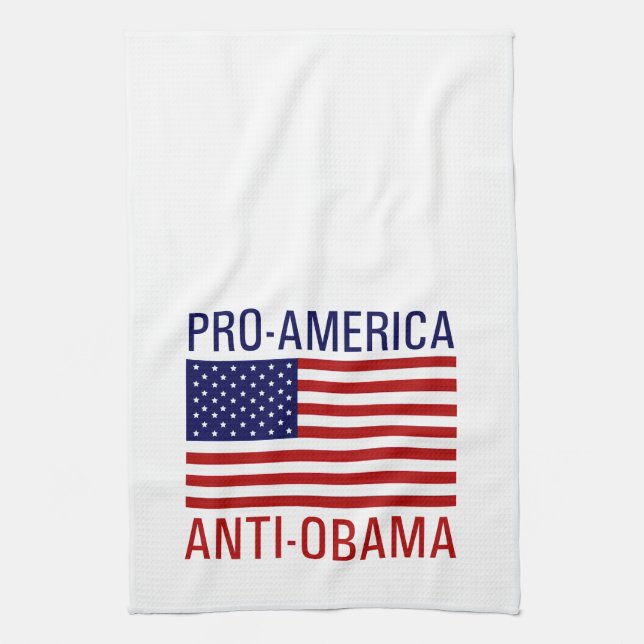 PRO-AMERICAN ANTI-OBAMA KÖKSHANDDUK (Vertikal)