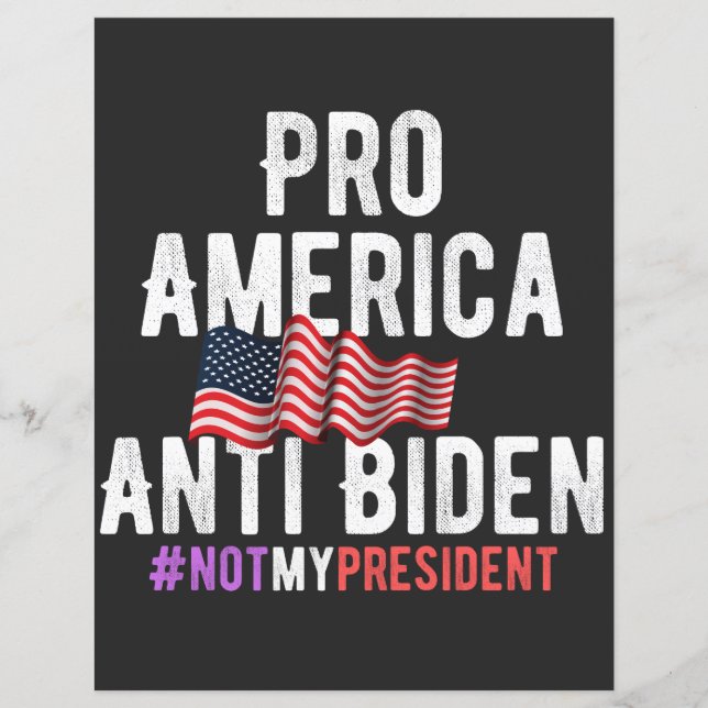 PRO AMERIKA ANTI BIDEN (Framsida)