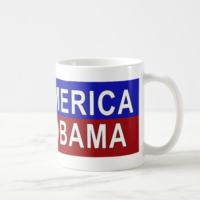 Pro Amerika, Anti-Obama utrustar Kaffemugg (Höger)