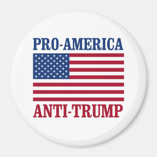 Pro-Amerika Anti-Trumf - Anti-Trumf - Magnet