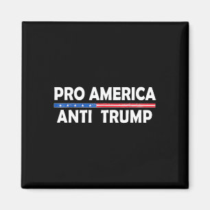 Pro Amerika Anti Trump Amerikanska motstå Trump Oc Magnet