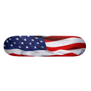 Pro amerikanska flagganSkateboard Mini Skateboard Bräda 18,7 Cm