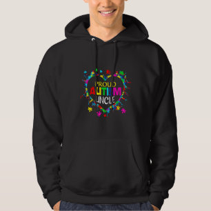Pro Autism Onkel Autism Awareness Support Family Hoodie