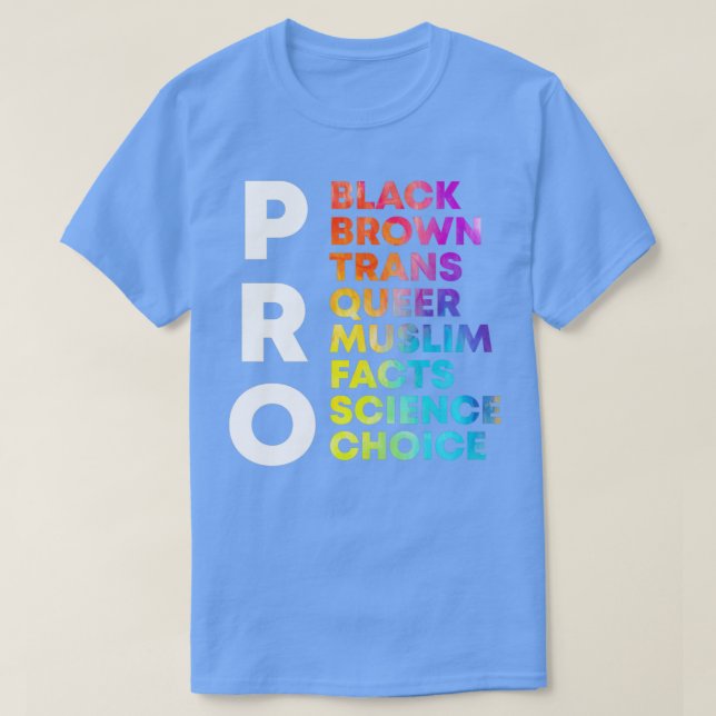 Pro Black Brown Trans Queer Science Science Gay Eq T Shirt (Design framsida)