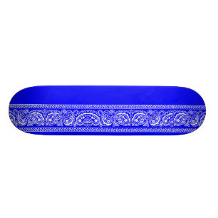 Pro blåttPaisley Skateboard