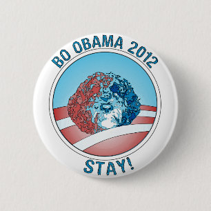 Pro-Bo Obama hund 2012 Knapp
