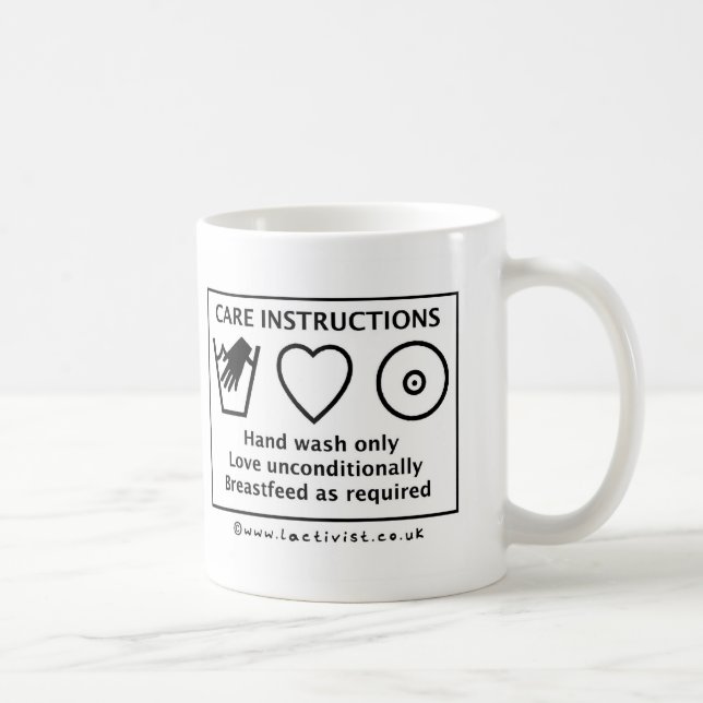 Pro Breastfeeding omsorganvisningsmugg Kaffemugg (Höger)
