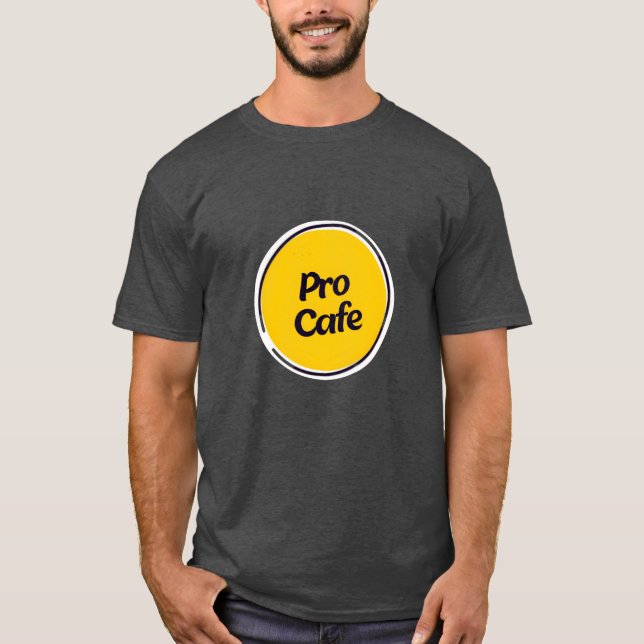 Pro Cafe vänner T Shirt (Framsida)