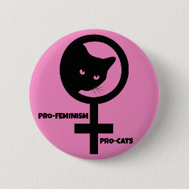 Pro Cats Pro Feminism Knapp