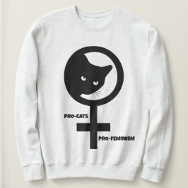 Pro Cats Pro Feminism T Shirt