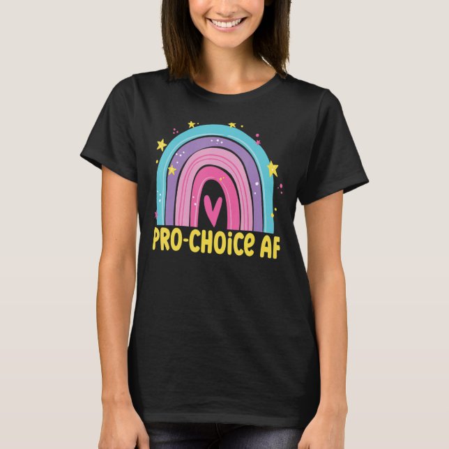 Pro Chock Af Hex the Patriarchy Feminist 1 T Shirt (Framsida)