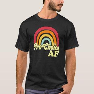 Pro Chock Af Rainbow Retro-Vintage T Shirt