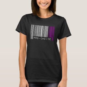 Pro Chock Pro Feminism Asexuellt Pride Flagga Barc T Shirt
