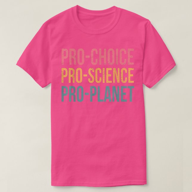 Pro Chock Pro Planet Pro Science Climate Change E T Shirt (Design framsida)
