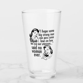 Pro Chockad Humor Retro-politisk Tecknad Glaskopp