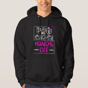 Pro Chocko Feminism Min kropp Skydda kvinnor mitt Hoodie