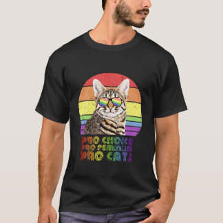 Pro Chocko Feminism Pro Cat LGBTQ Feminist T Shirt