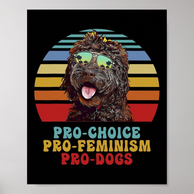 Pro Chocko Feminism Pro Hundar Poster (Framsidan)