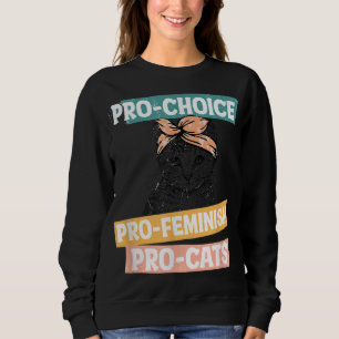 Pro Chocko Feminism Pro Katt Kvinnor Höger T Shirt