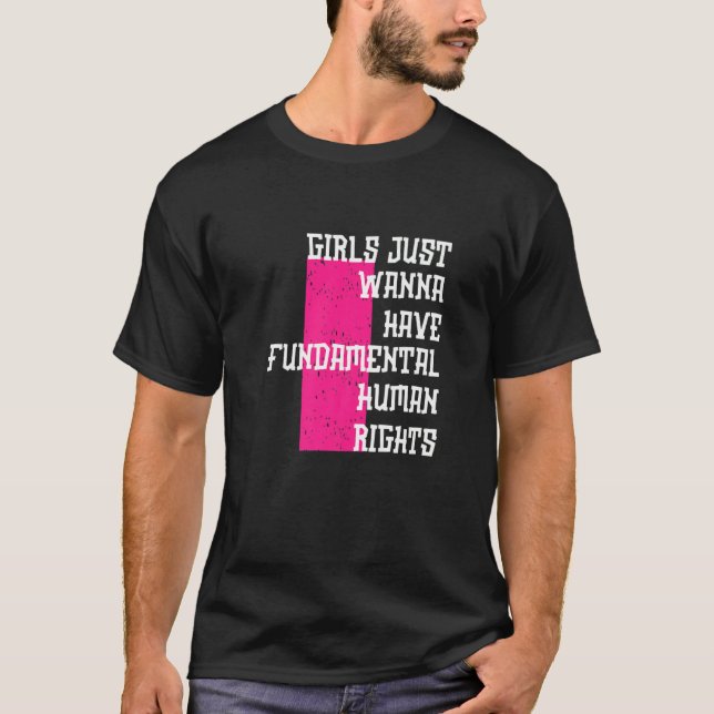 Pro Choice - grundläggande mänskliga Höger Kvinnor T Shirt (Framsida)