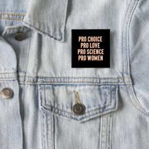 Pro Choice Kvinnors Rättigheter Feministiskt Patri Knapp
