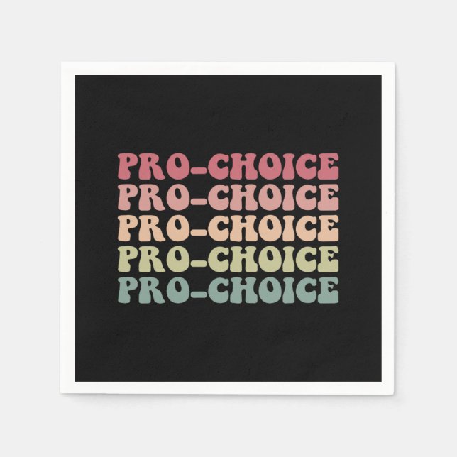 Pro Choice Pro Abortion Feminism Equal Rights Pappersservett (Framsidan)