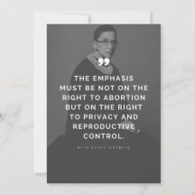 Pro Choice Ruth Bader Ginsburg-offert