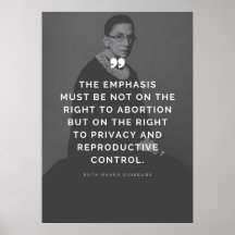 Pro Choice Ruth Bader Ginsburg-offert