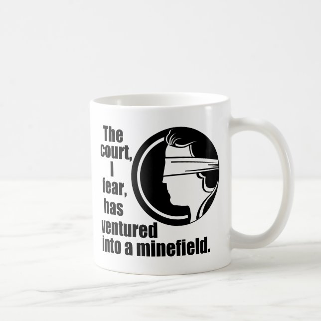 Pro Choice Ruth Bader Ginsburg Supreme Court Quote Kaffemugg (Höger)