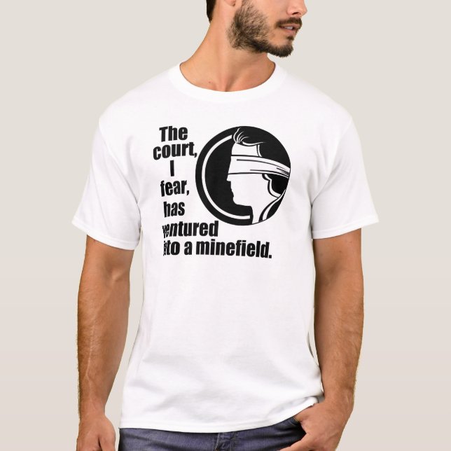 Pro Choice Ruth Bader Ginsburg Supreme Court Quote T Shirt (Framsida)