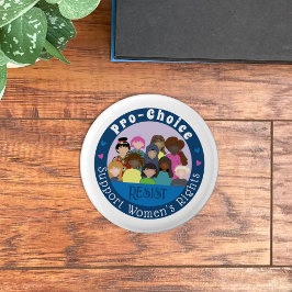 Pro-Choice Support-knapp för kvinnors Höger Knapp
