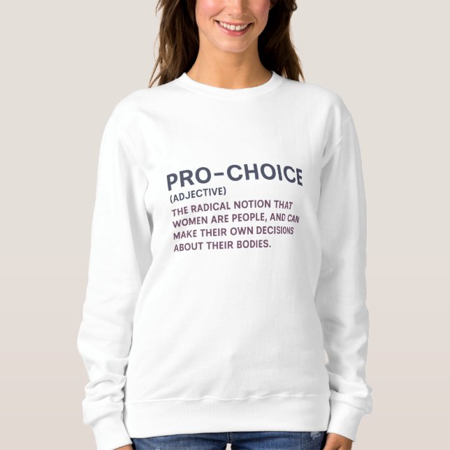 Pro-Choice T Shirt (Framsida)